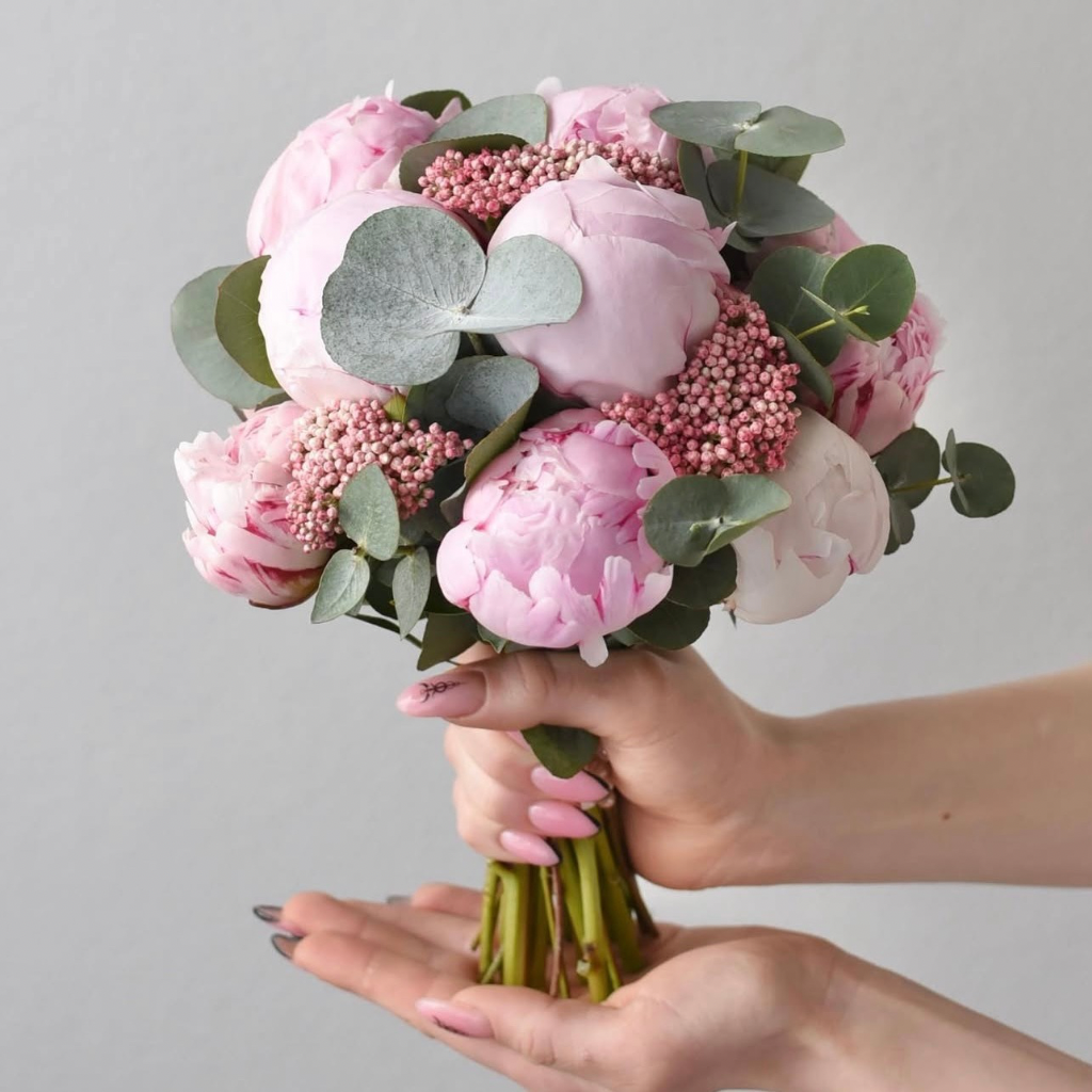 Blush Peony Bridal Bouquet