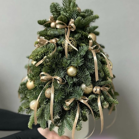 Gold Luxury Mini Christmas Tree
