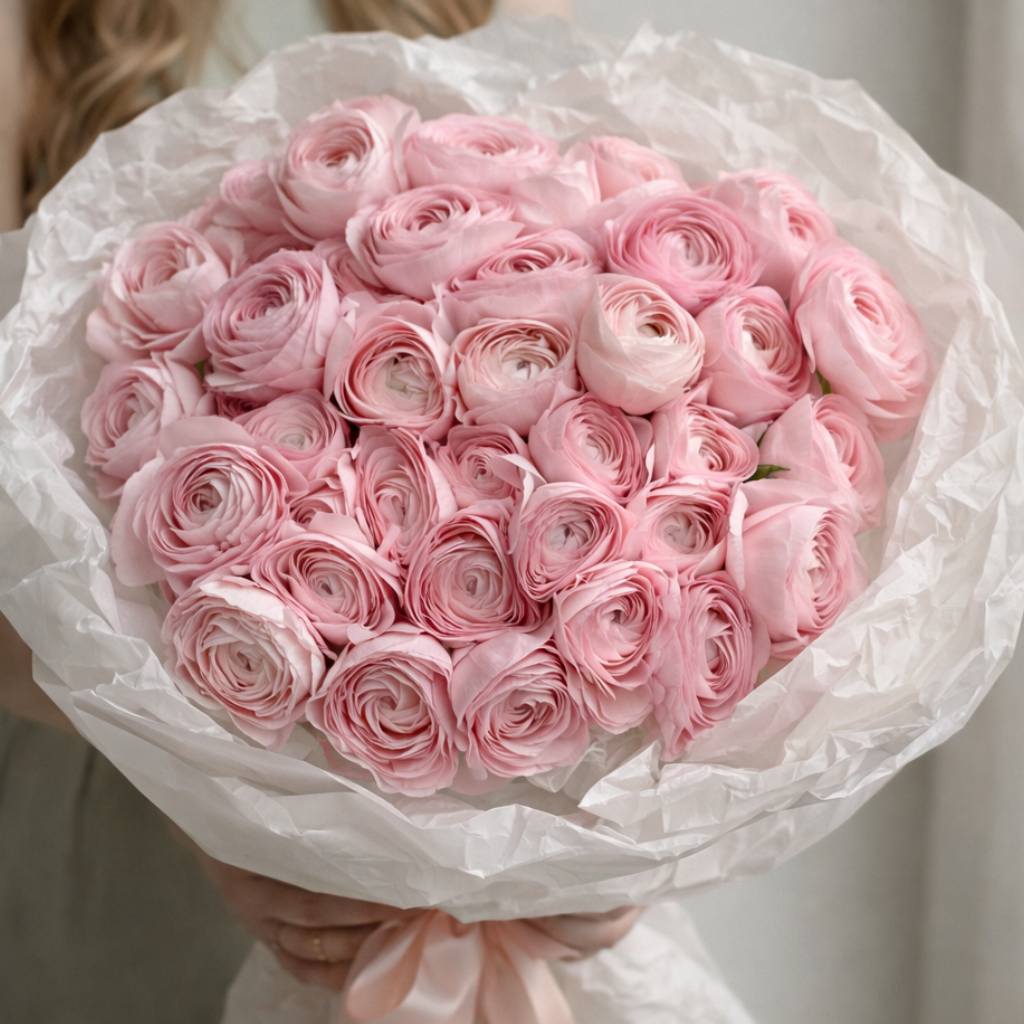 Blush Ranunculus – Miami Delivery