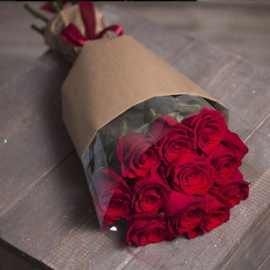 Dozen Red Roses – BLÜM Miami Same-Day Delivery