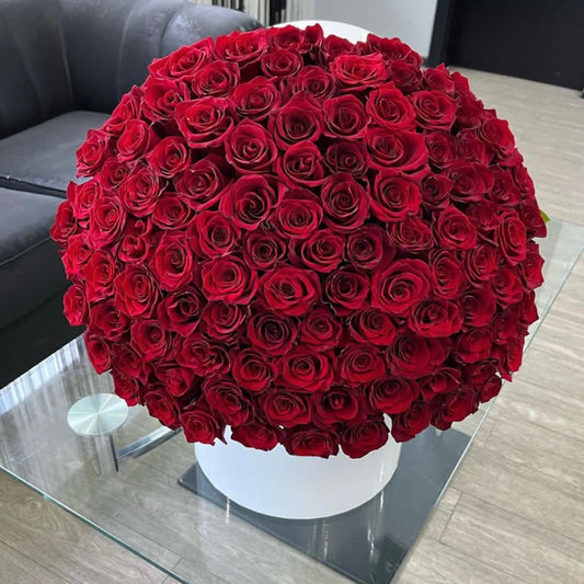 Grand Box of Red Roses